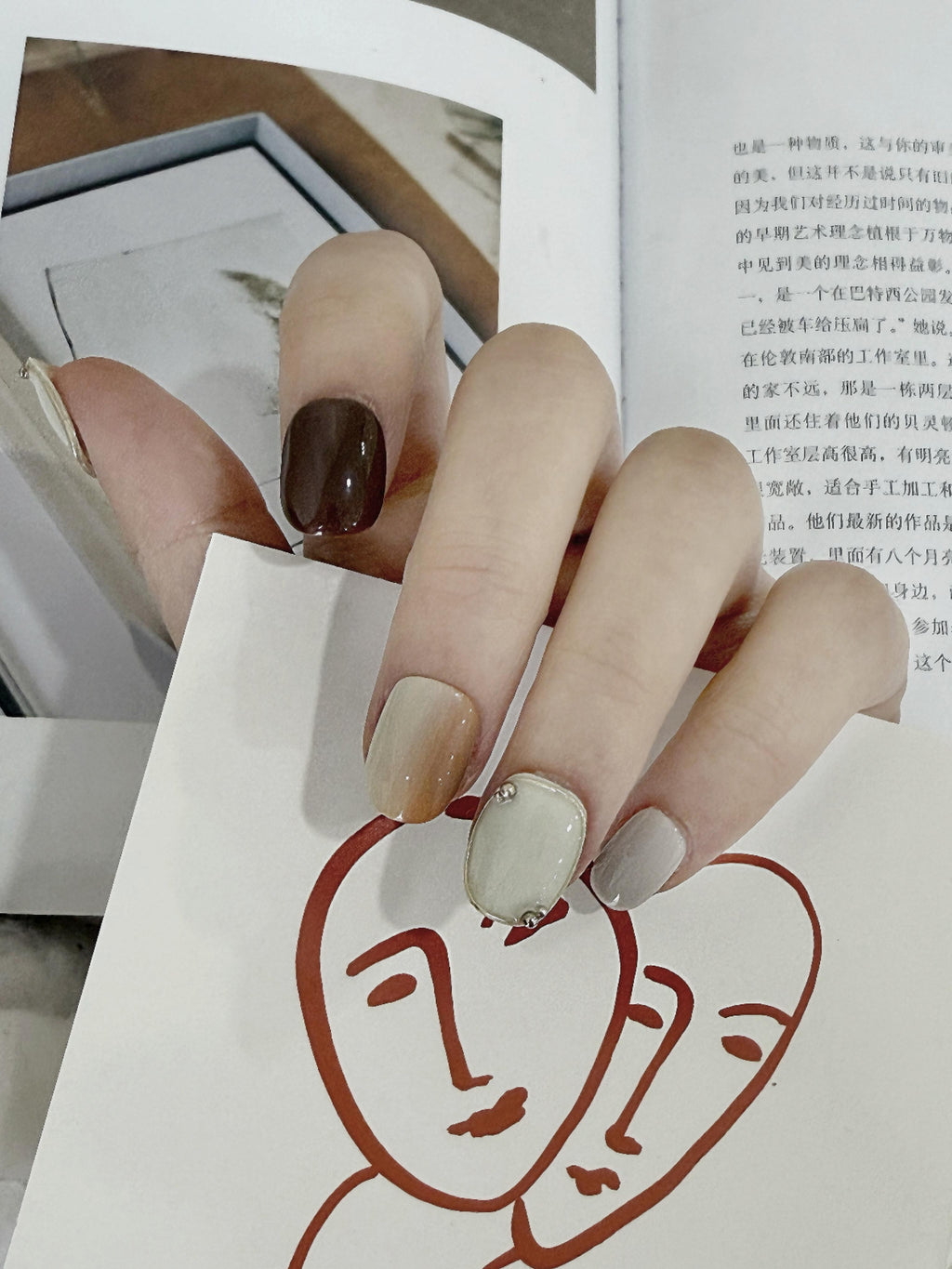 Nailumo·Crimson Sunset