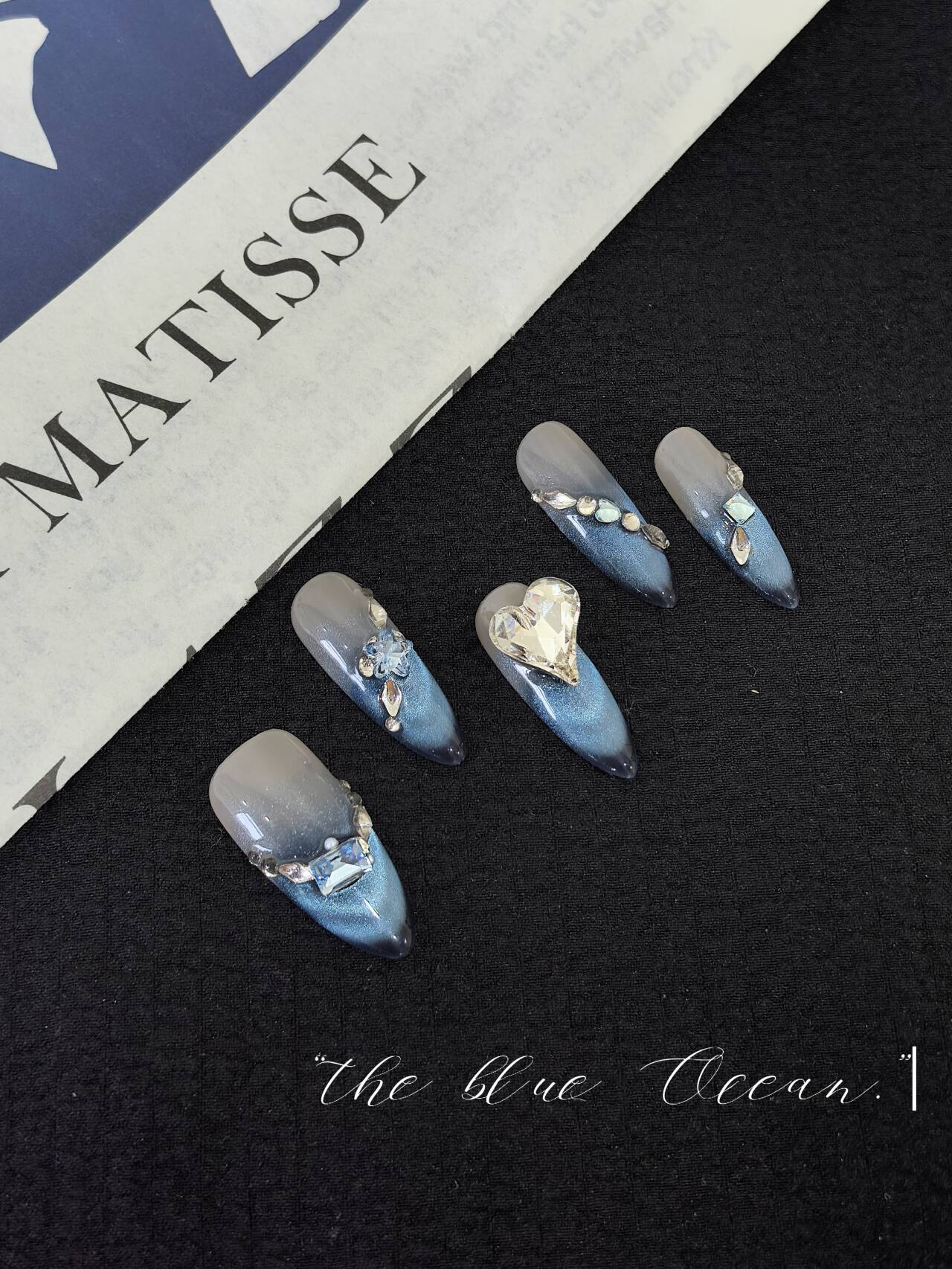 Nailumo·Navy Silk
